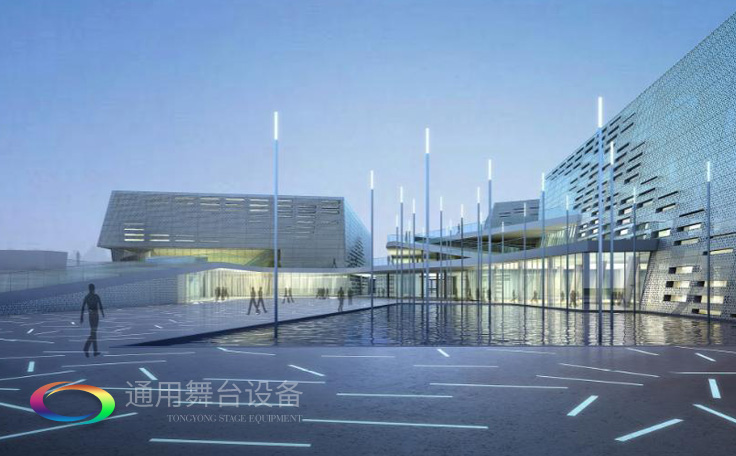 舞臺阻燃幕布通用舞臺扛起建設(shè)單位責(zé)任，加強檢查監(jiān)管，落實“3個100%”要求！東莞市工人文化宮工人電影院改造工程順利完工