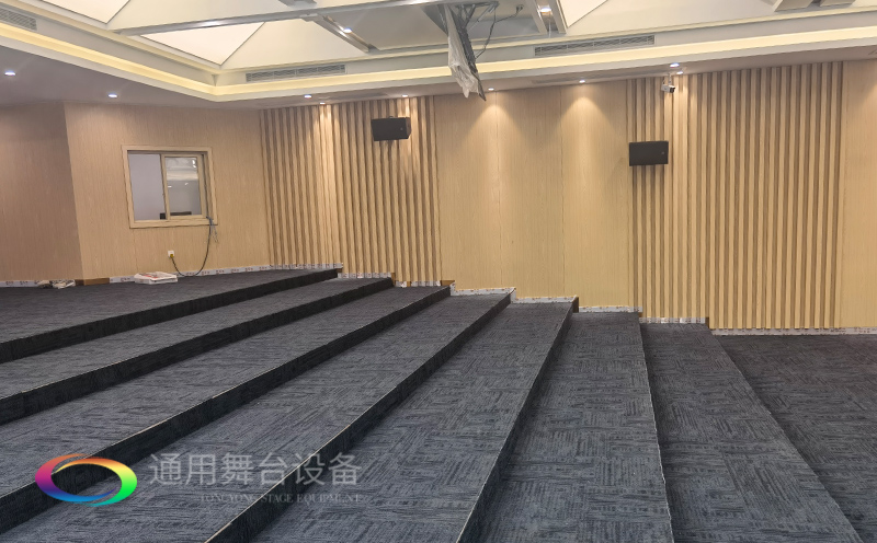 淮安開明實驗學校報告廳、舞臺機械吊桿、鋼性防火幕項目